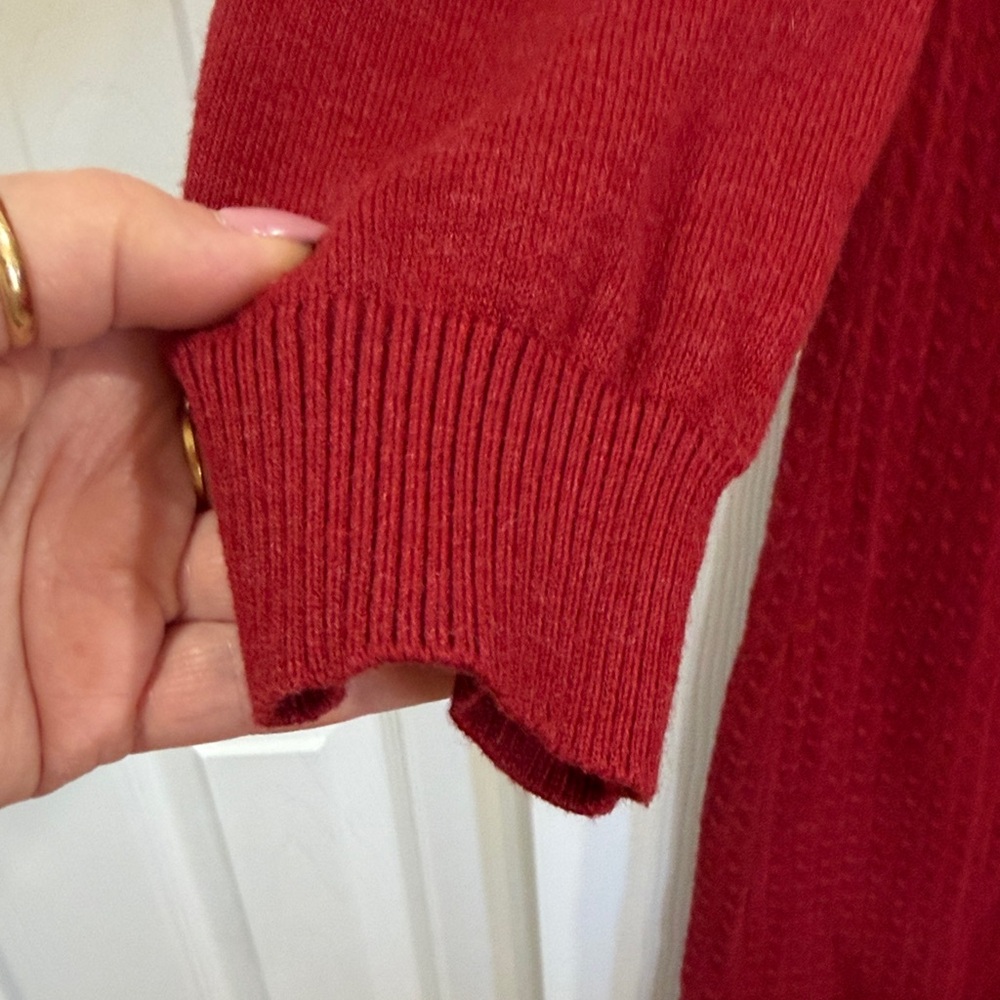Tommy Bahama Pickford Cable half-zip sweater Dress size medium - Picture 6 of 10